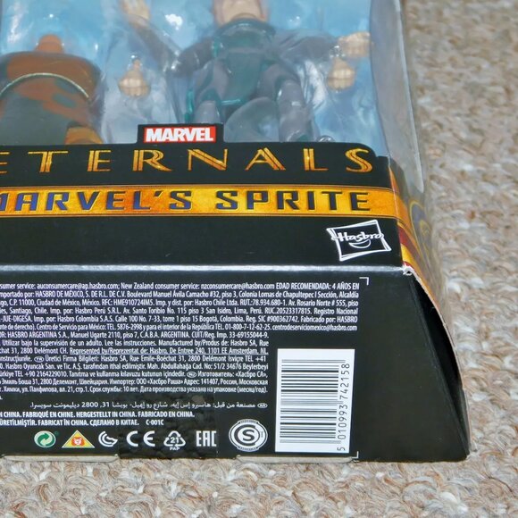 2021 Hasbro Marvel Legends 6" Eternals Sprite Figure MIB Brand New BAF Gilgamesh - Picture 10 of 12